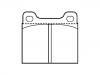 Brake Pad Set:001 420 06 20